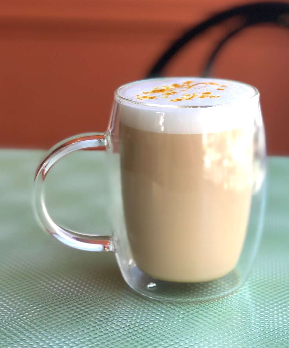 Golden Turmeric Honey Latte