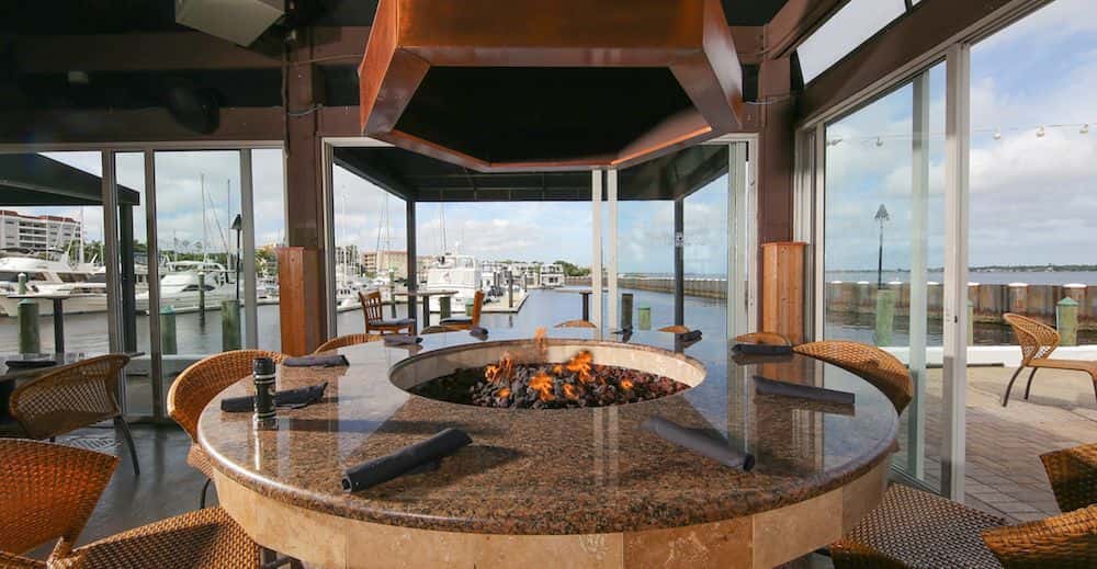 waterside terrace