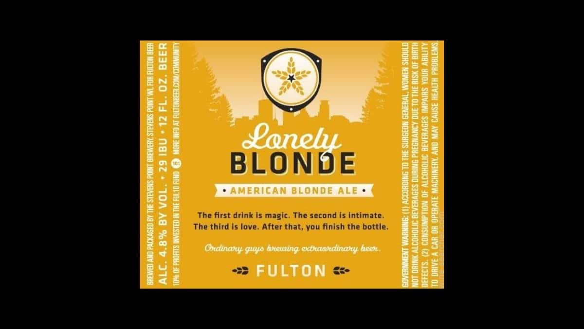 Fulton Lonely Blonde Ale