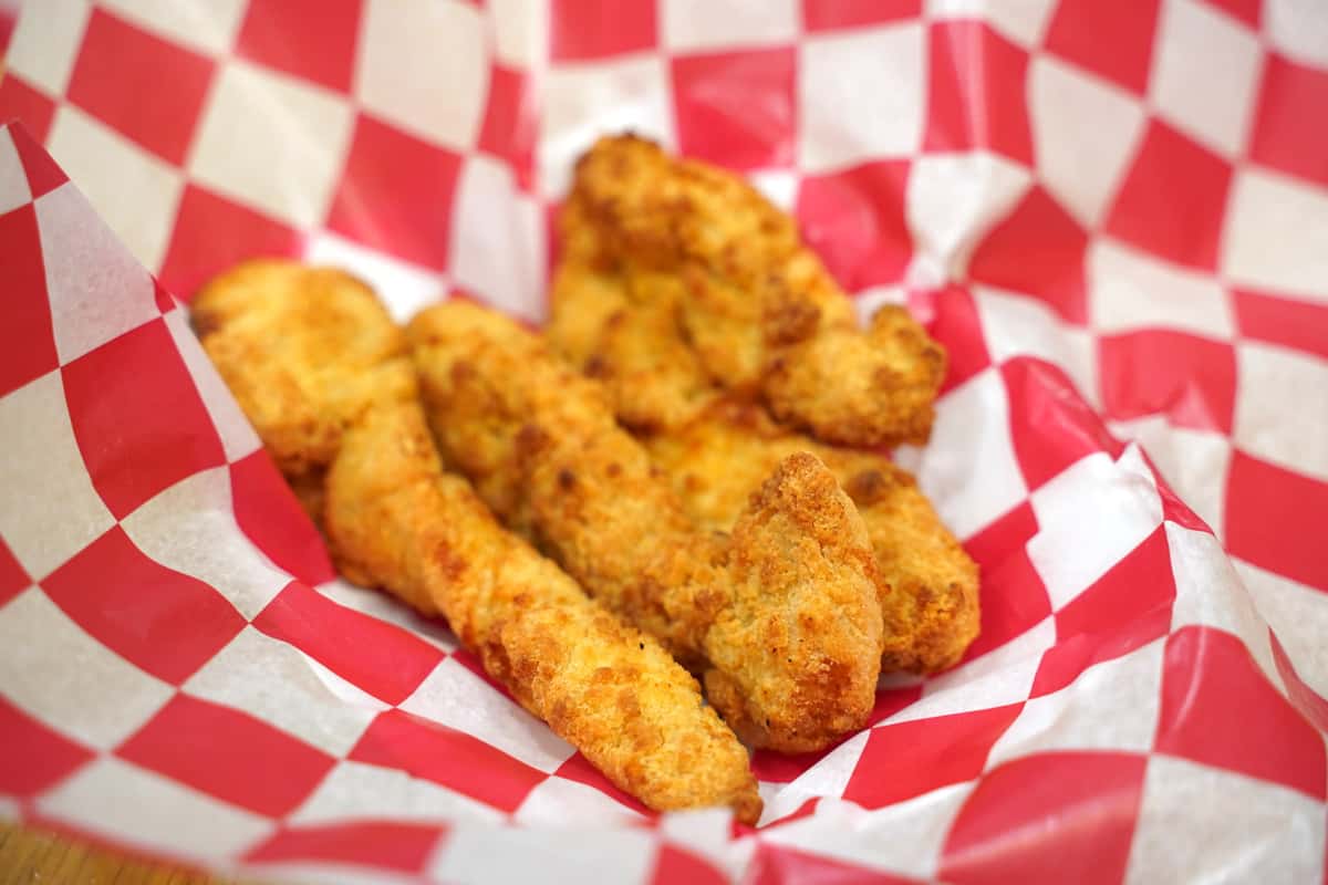 Chicken Tenders (3pc) Menu Sweetheart 10 Pin Bowling Bowling