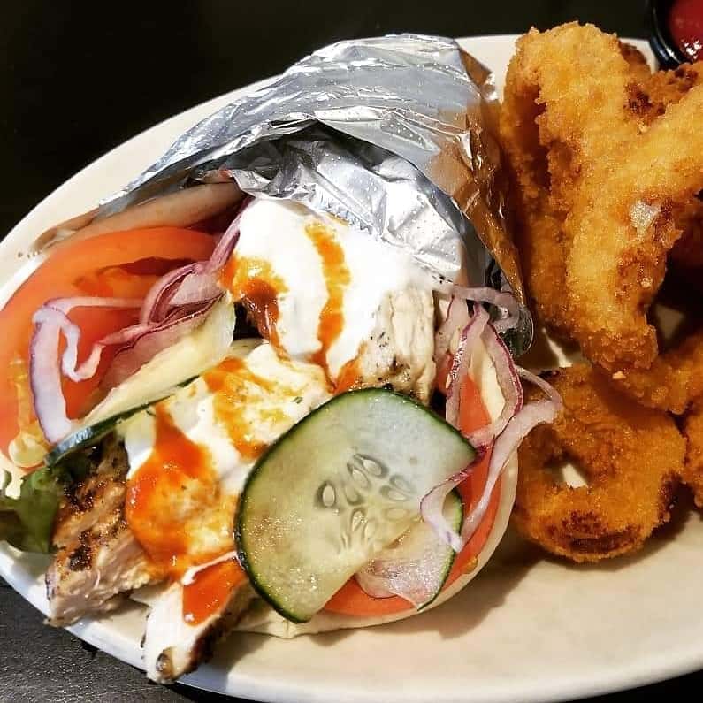 Greek Chicken Gyro