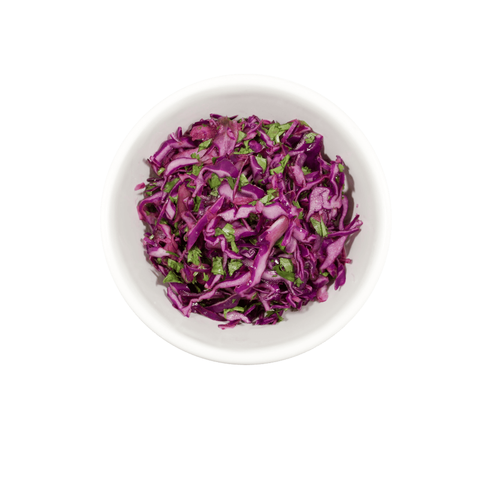 Cilantro Purple Cabbage