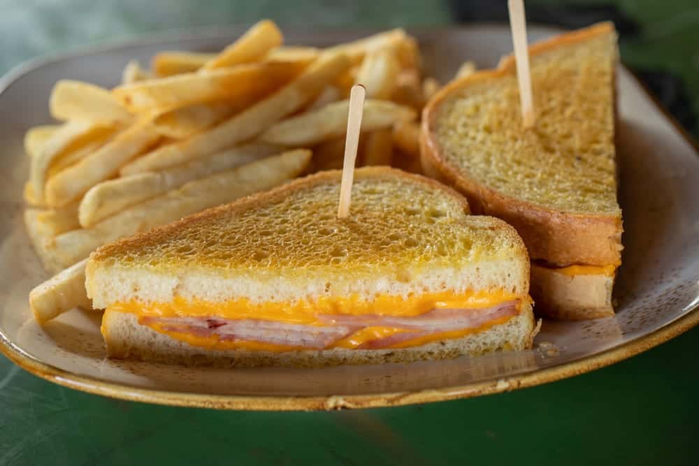 Grilled Ham & Cheese Combo