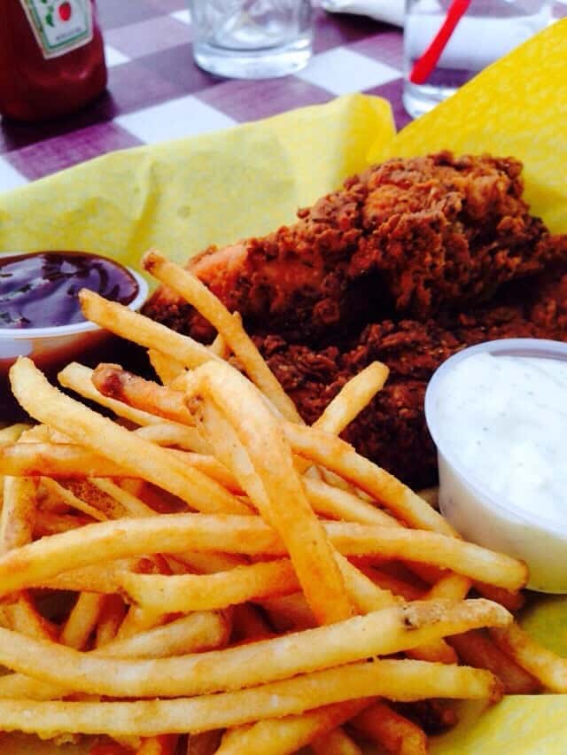 Chicken Tenders & Skinny Fries