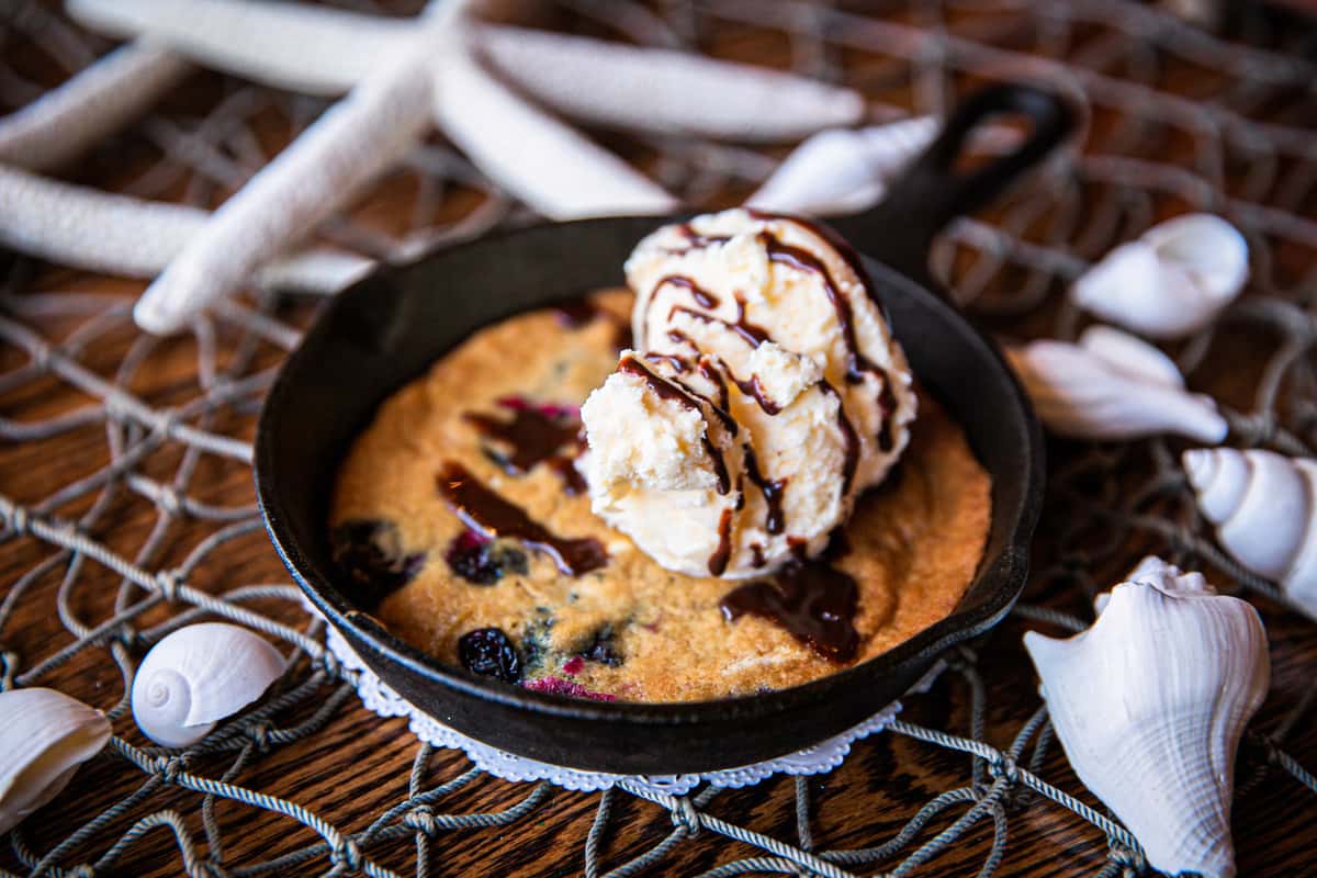 The Boat House Skillet Cookie - The Boat House Restaurant & Bar
