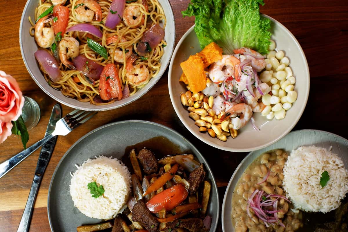 collection of dishes