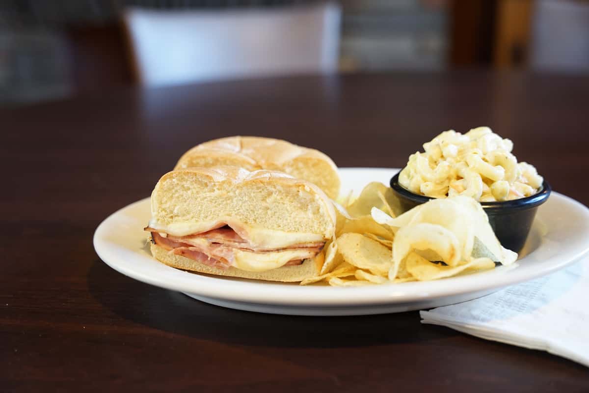 Hot Ham Menu Mountaineer Lounge American Restaurant in South