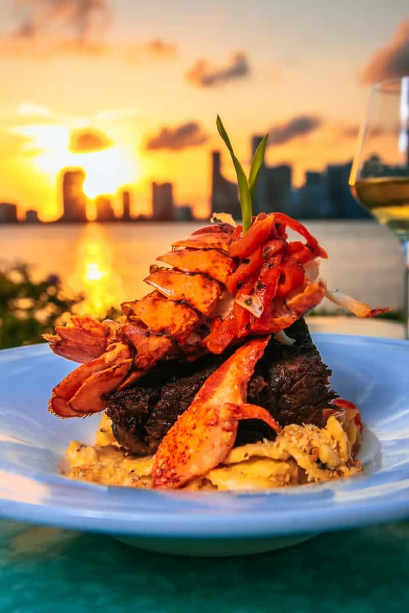 South African Cold-water Lobster - Rusty Pelican Miami - Seafood