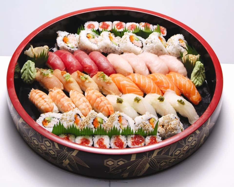 Sushi hotsell platter