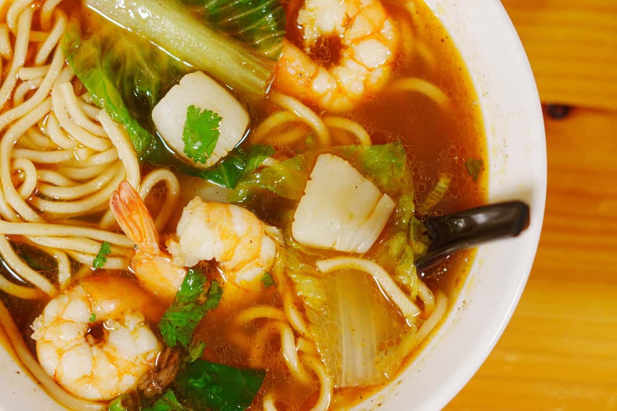 Seafood noodle soup hotsell