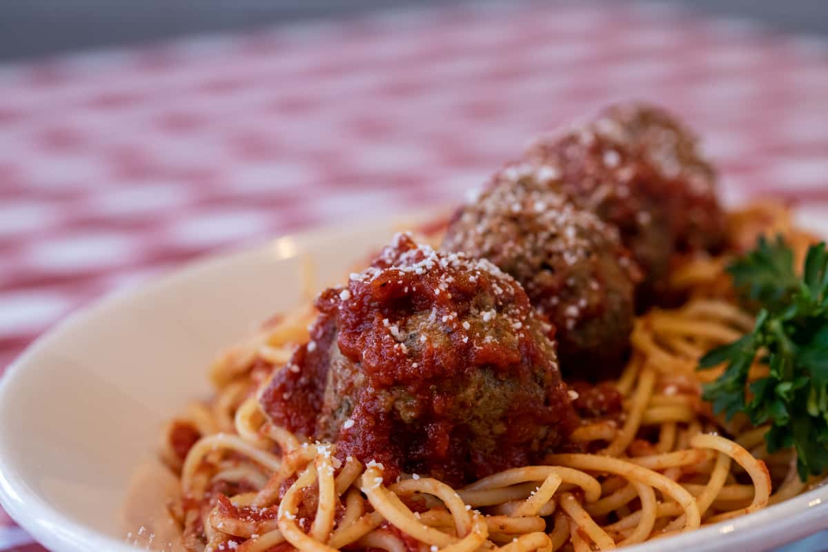 Spaghetti Or Ziti W/ Meatballs Or Sausage