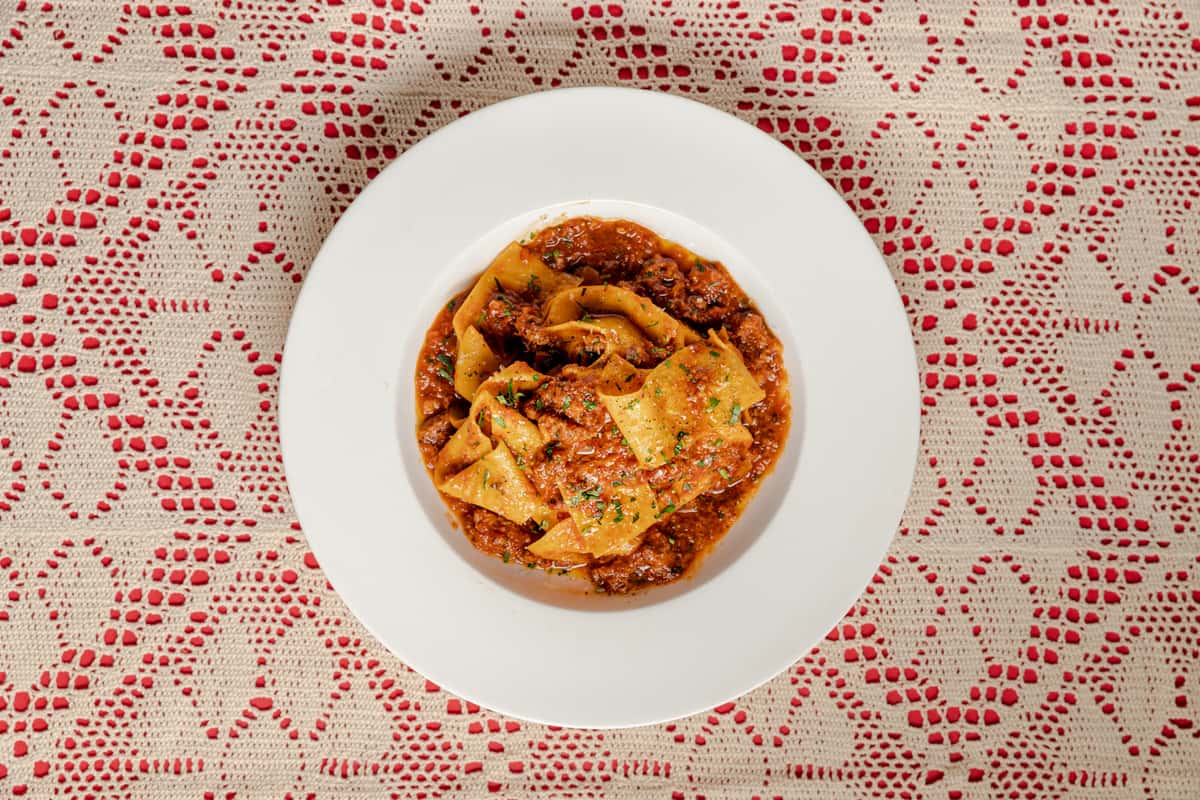 papardelle bolognese