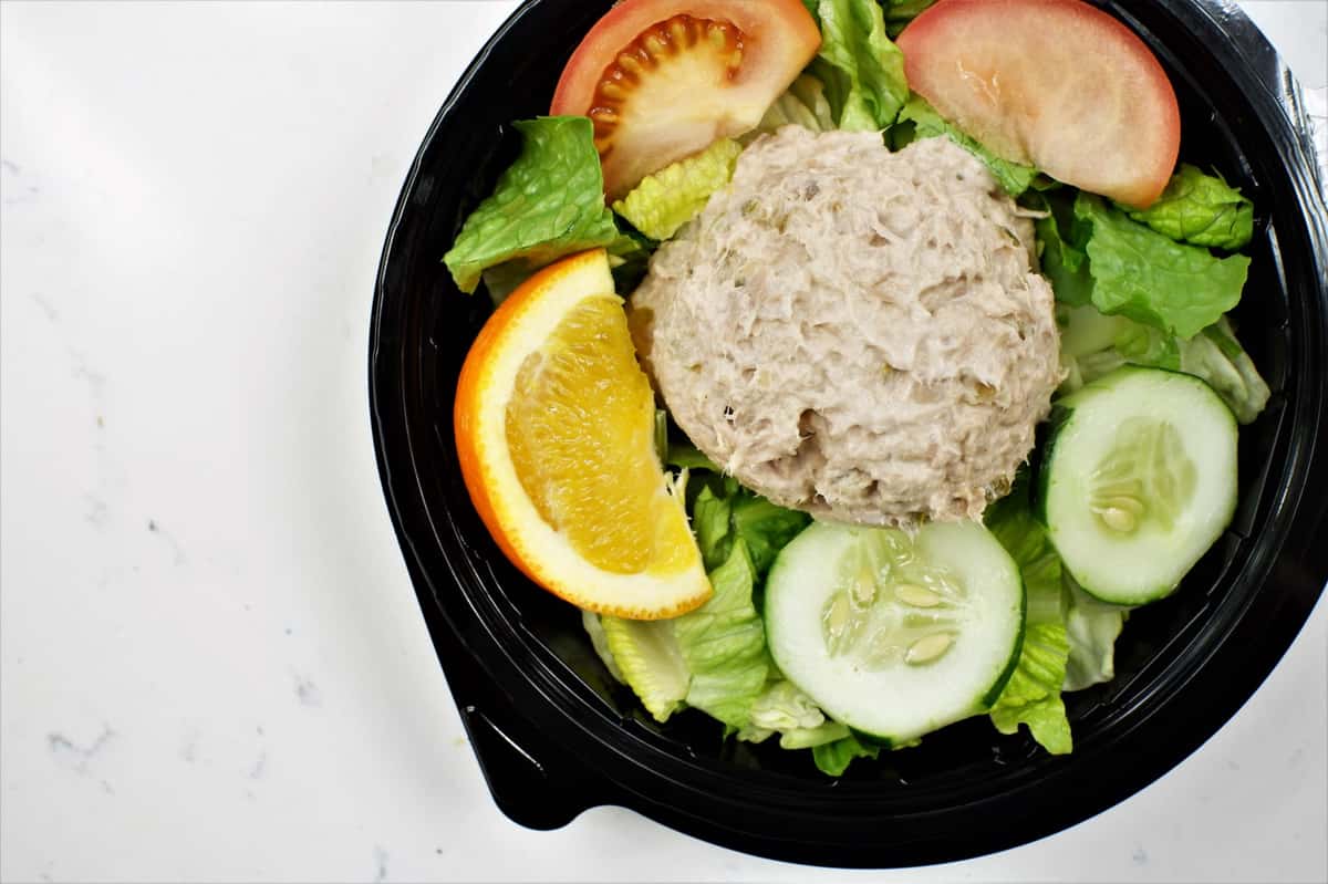 Tuna Salad Plate Soups + Salads Henri's Bakery & Deli Restaurant