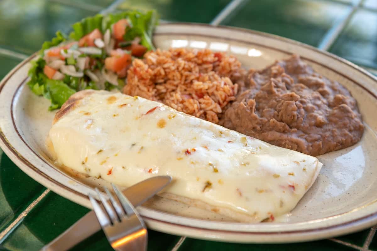 El Pollo Blanco Menu El Nibble Nook Mexican Restaurant in MI