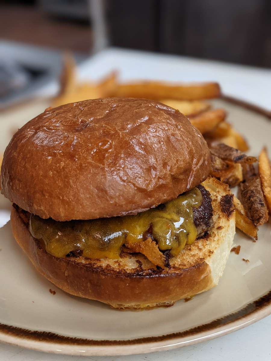 Kids Burger With 5-Step Fries