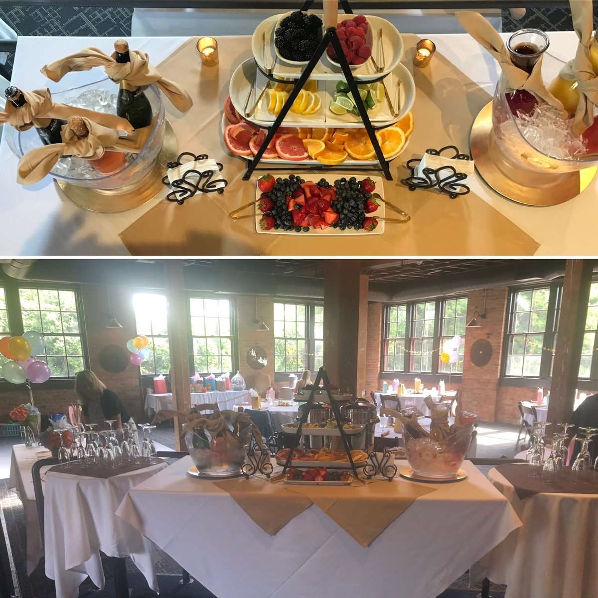 Mimosa Bar For Baby/Bridal Showers
