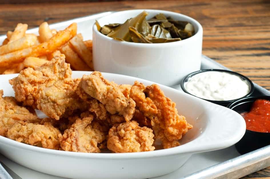 FRIED SHRIMP/OYSTER PLATE
