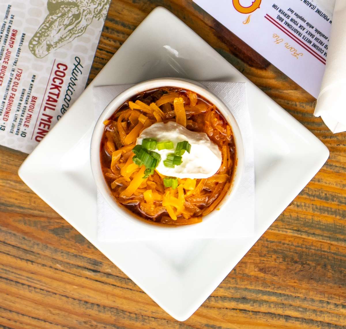 SMOKED BRISKET CHILI (CUP)