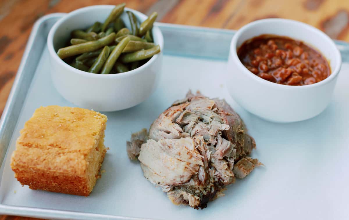 PULLED PORK PLATE
