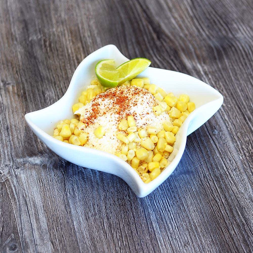 Corn Cup Menu Frutas 100 Natural Restaurant in CA