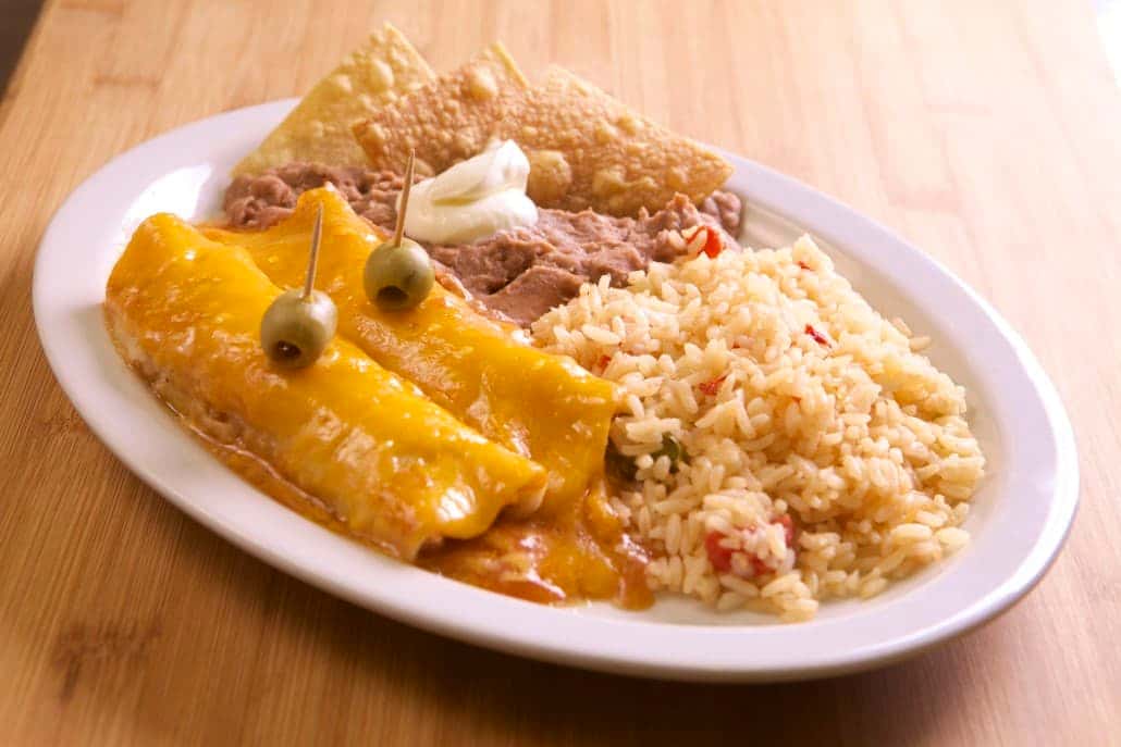 Enchilada Plate Menu Magee's Kitchen Deli in Los Angeles, CA
