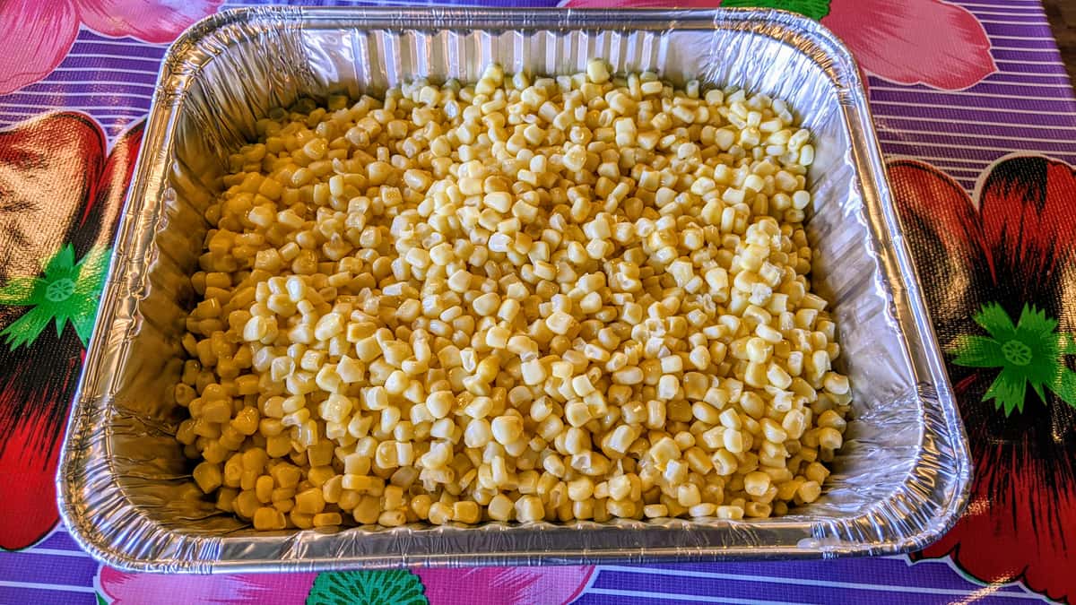 Buttered Corn 1/2 Pan