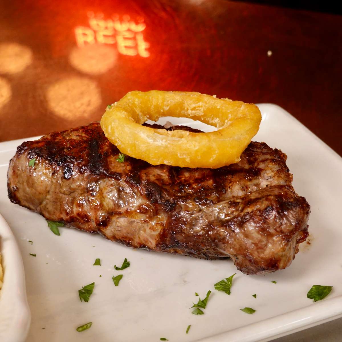 New York Strip Steak Dinner Menu O'Brien's Crabhouse