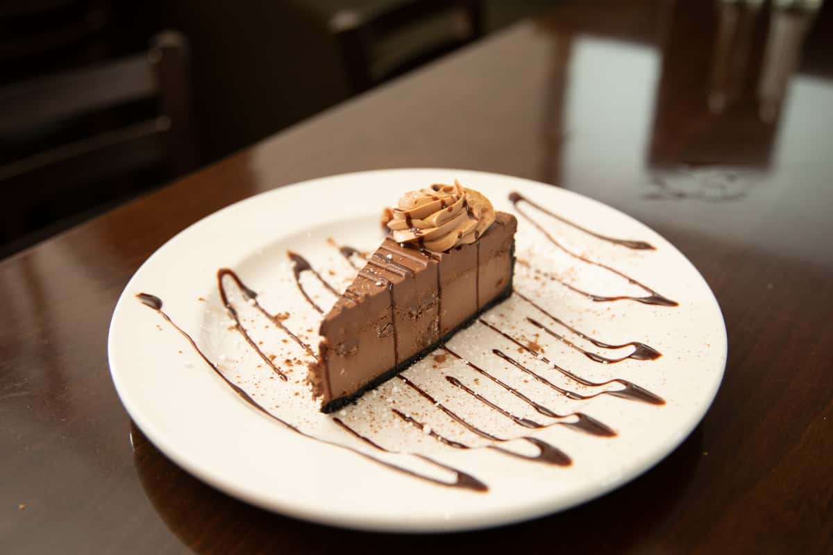 chocolate cheesecake