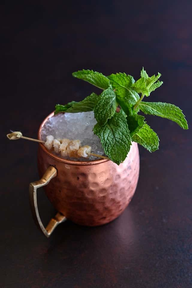 Candied Ginger Moscow Mule Bar Drinks Brodard Chateau