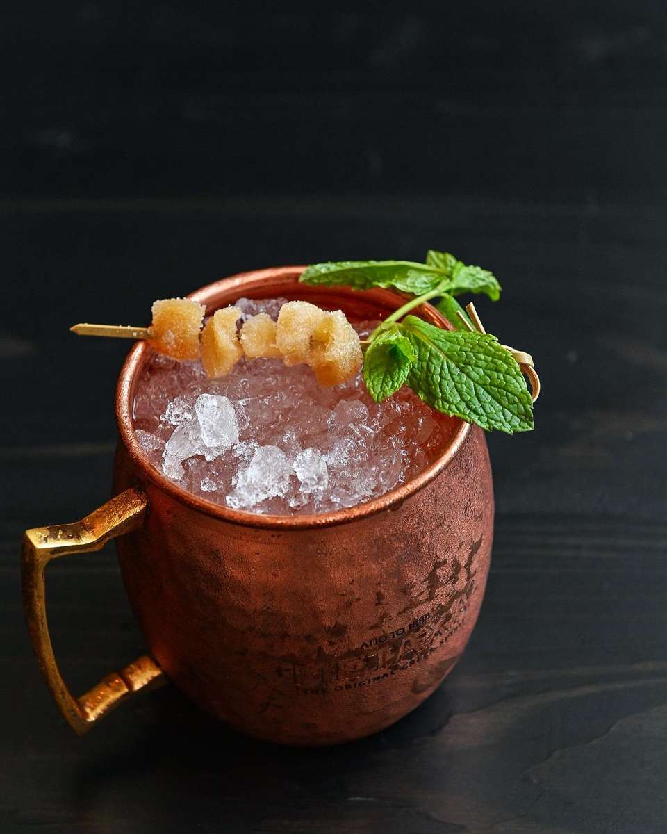 Candied Ginger Moscow Mule