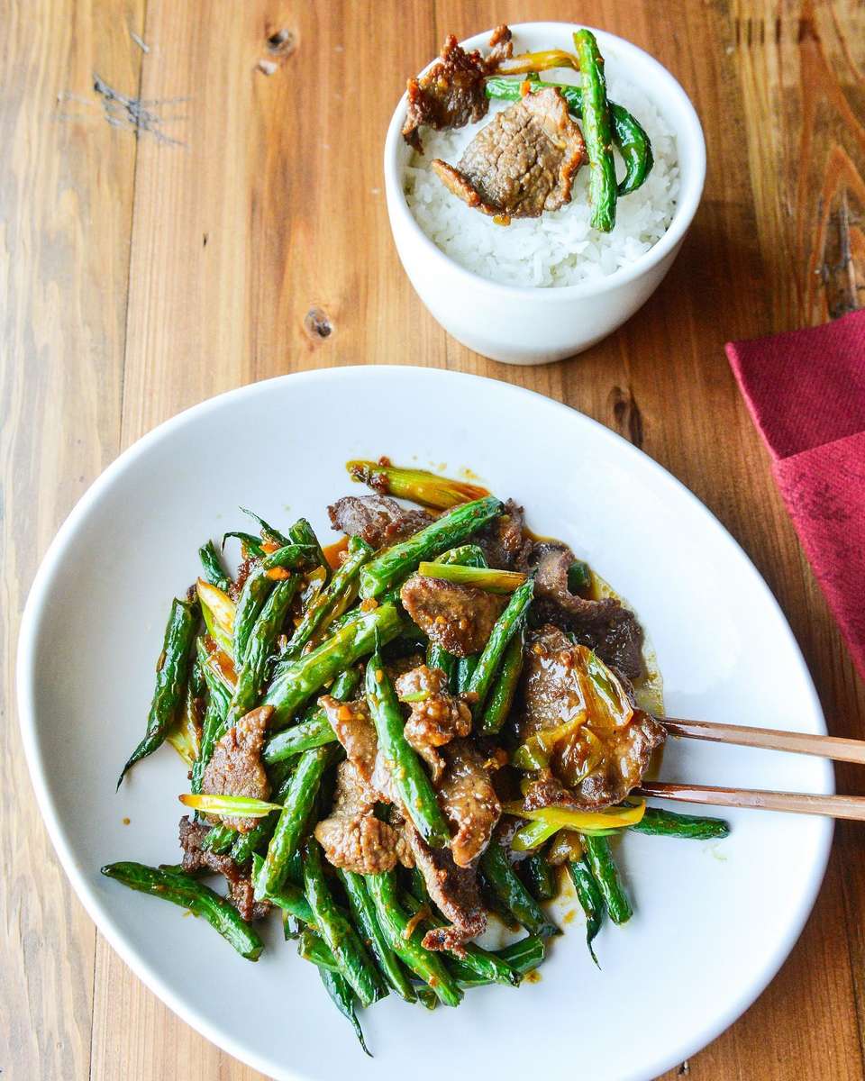 Beef & String Beans in XO Sauce