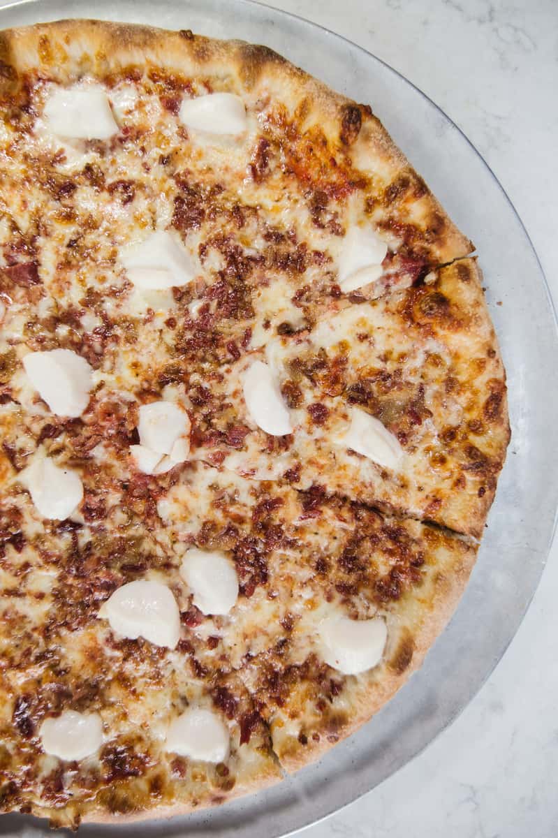 Scallop & Bacon Menu Stone L'Oven Pizza Co. Pizza Restaurant in