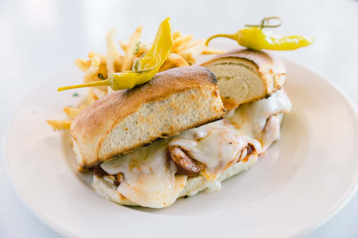 sausage sandwich