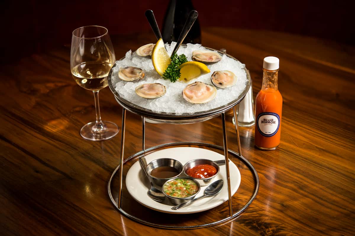raw clams
