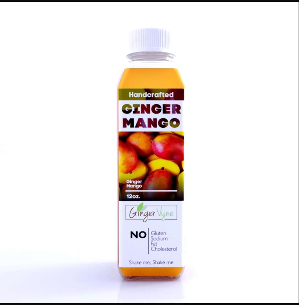 Fresh Ginger Mango Juice