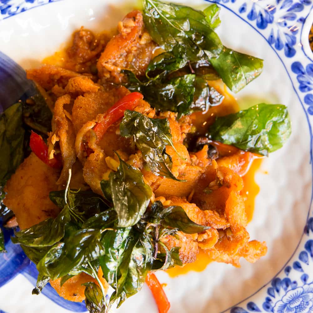 Spicy Curry Paste Basa Fish