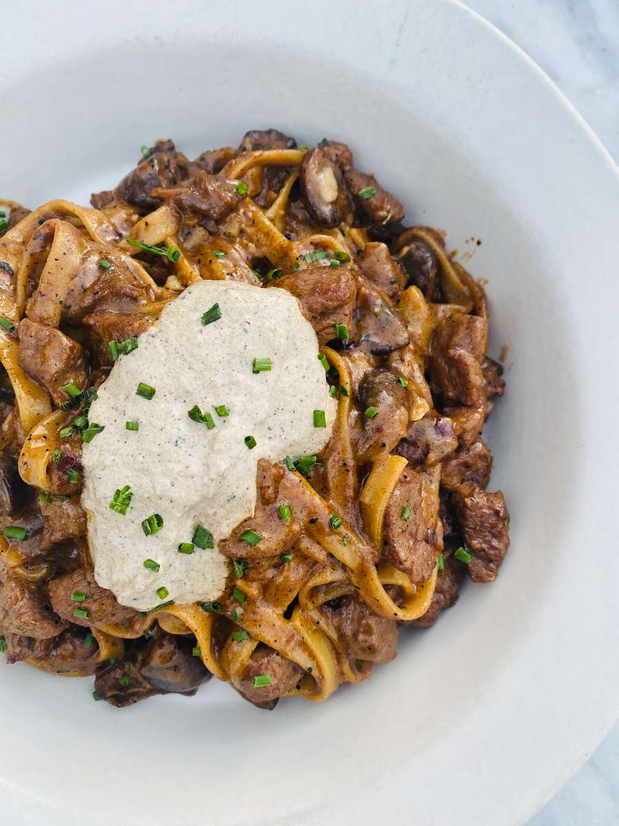 Beef Stroganoff