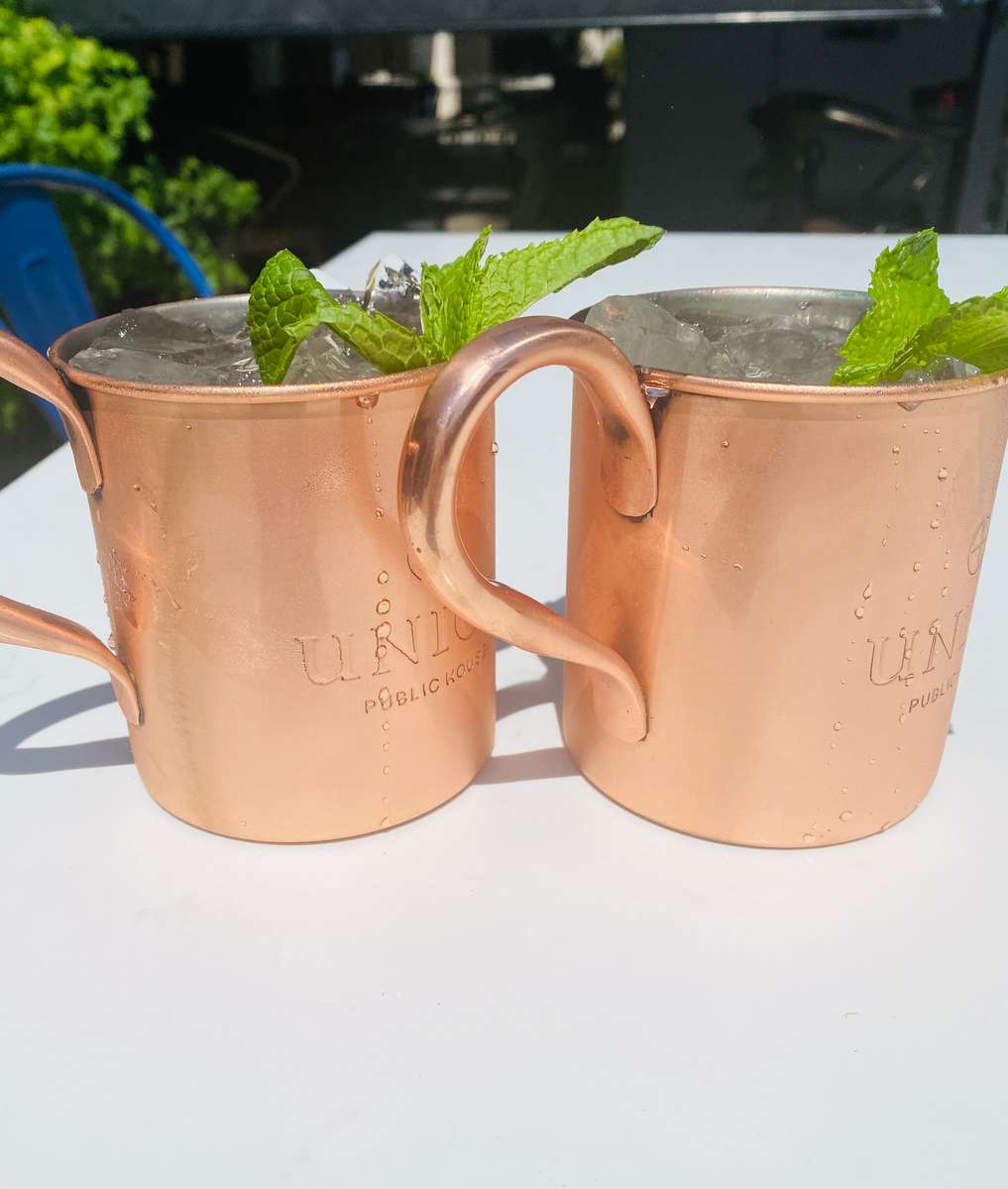 copper cup cocktails