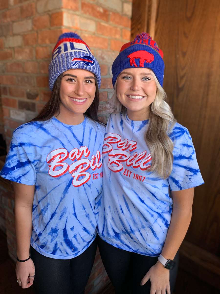 BLUE TIE-DYE T-SHIRT