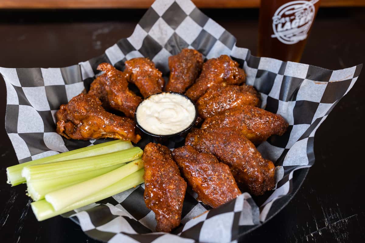 Cajun Honey Butter BBQ Wings