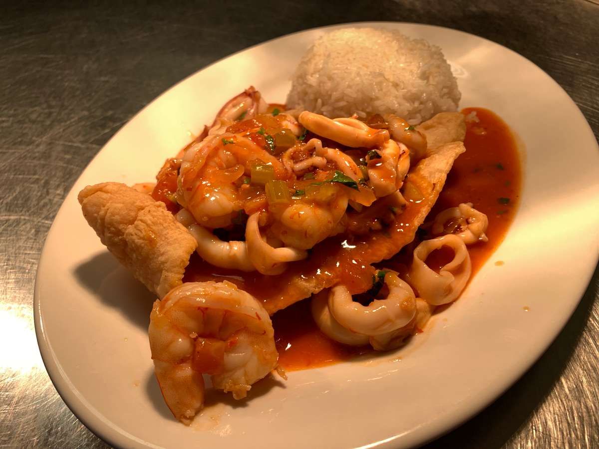 Pescado a lo macho