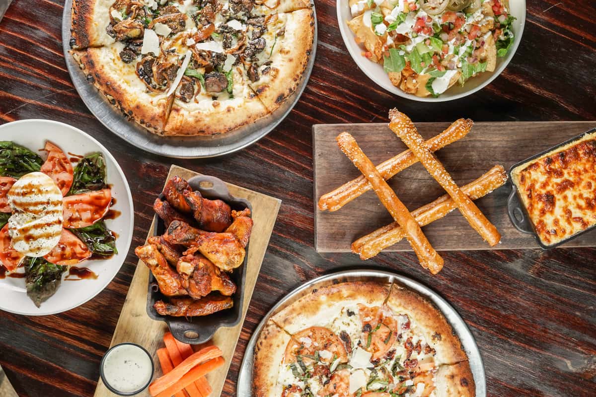 Pizzas, Chicken Wings, and Appetizers