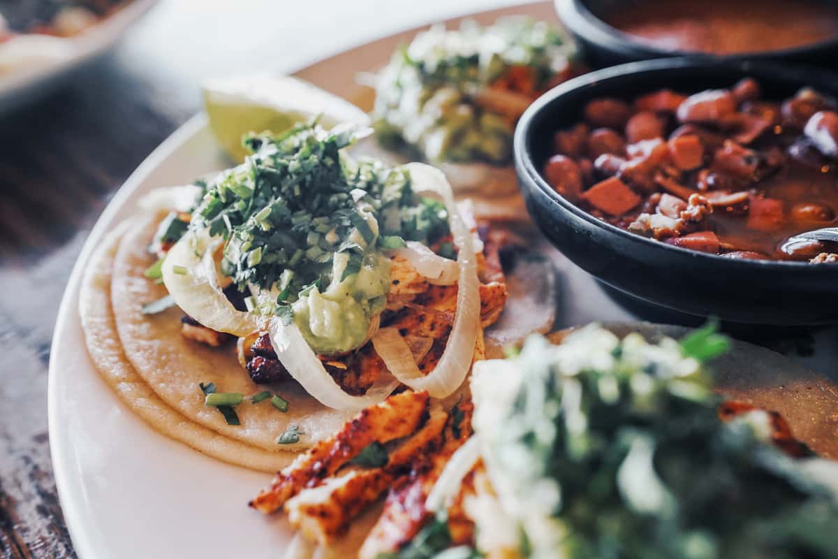 chicken tacos