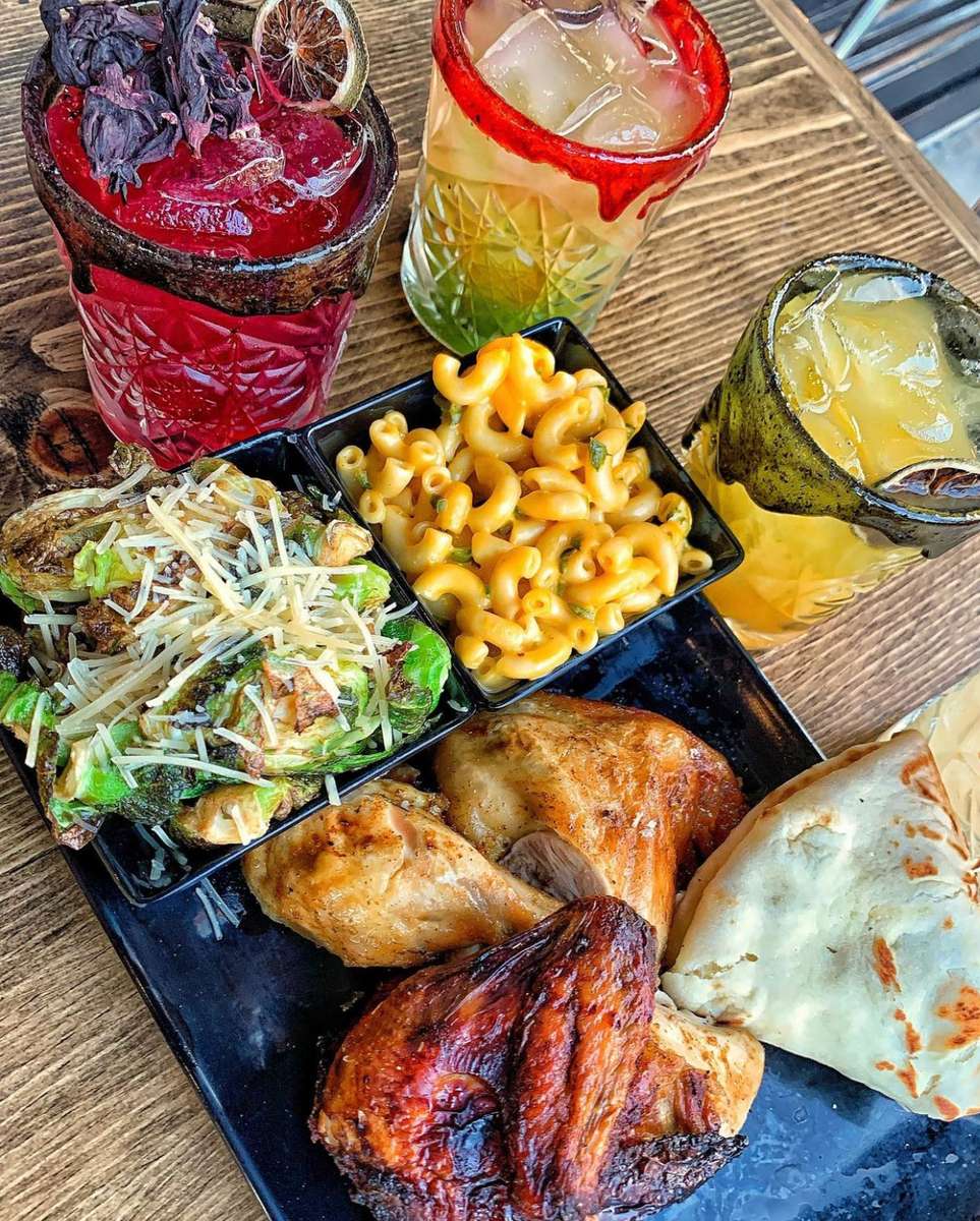 1/2 Roasted Chicken Plate