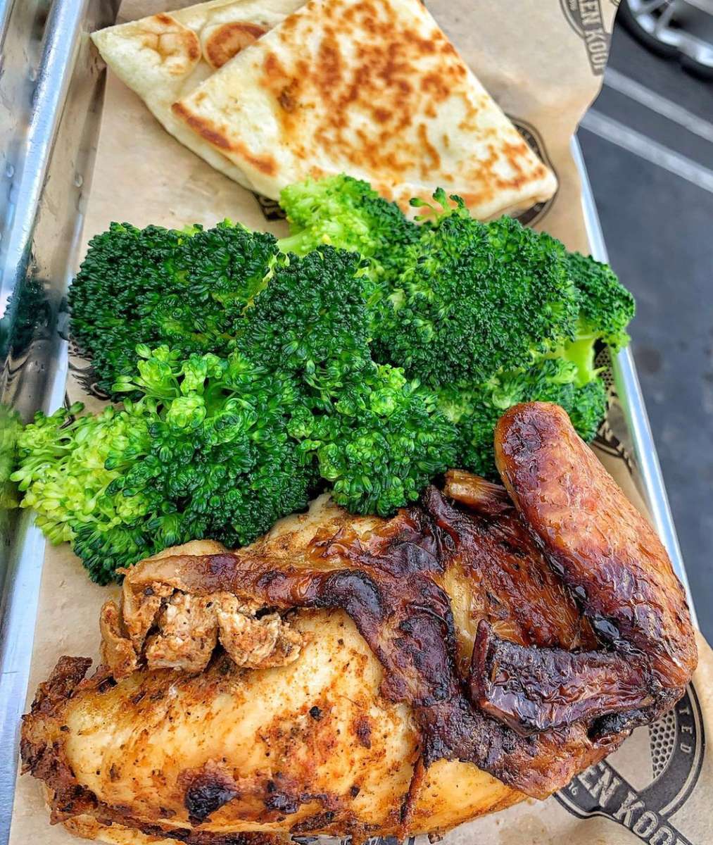 1/4 White Meat Roasted Chicken