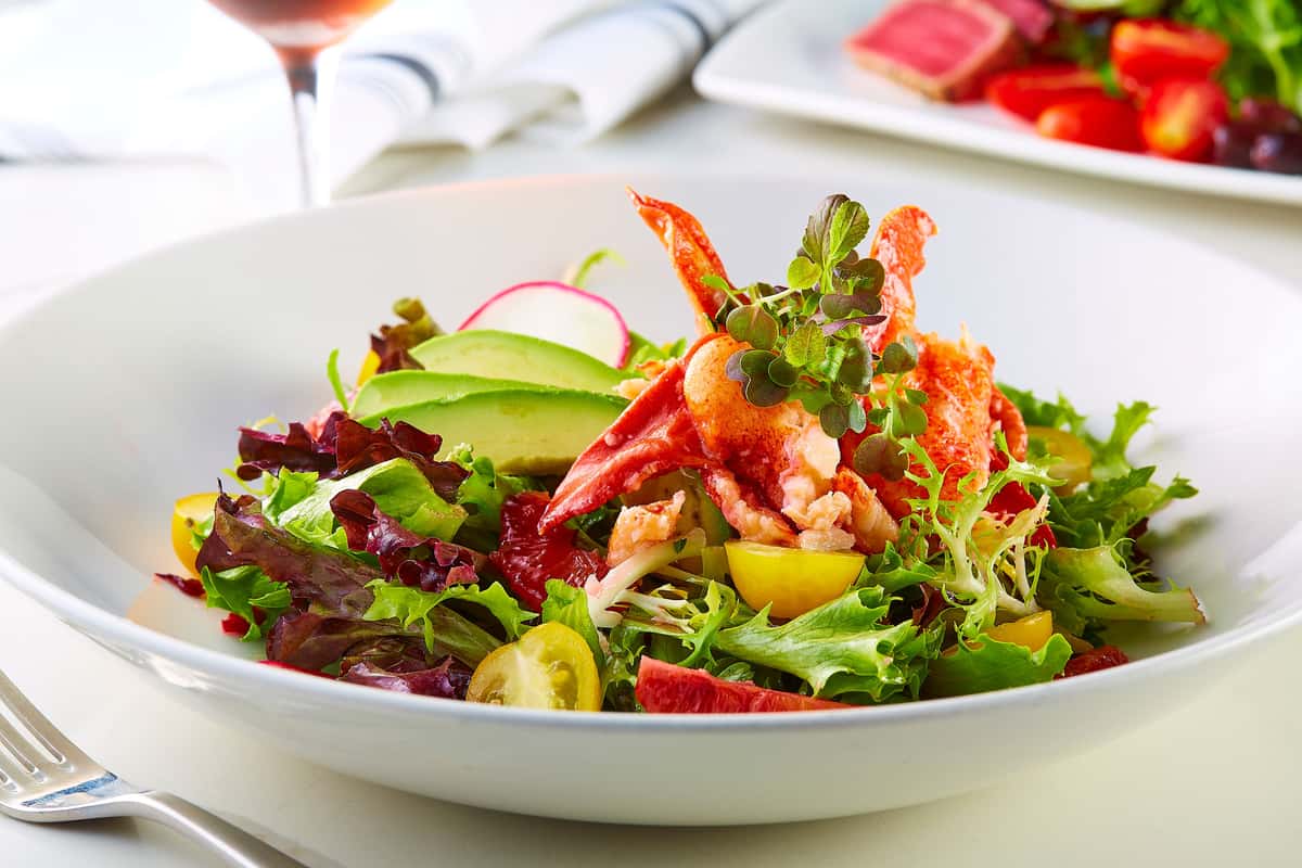 Maine Lobster and avocado salad