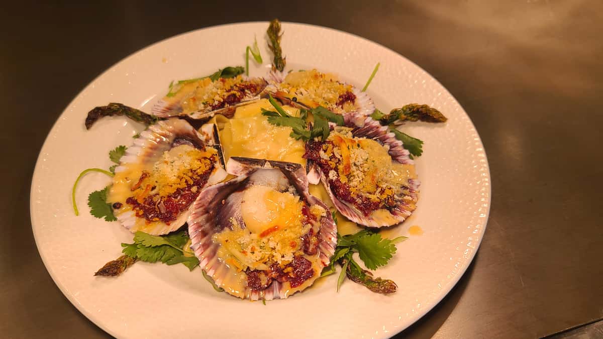Peruvian Scallops on the Shell