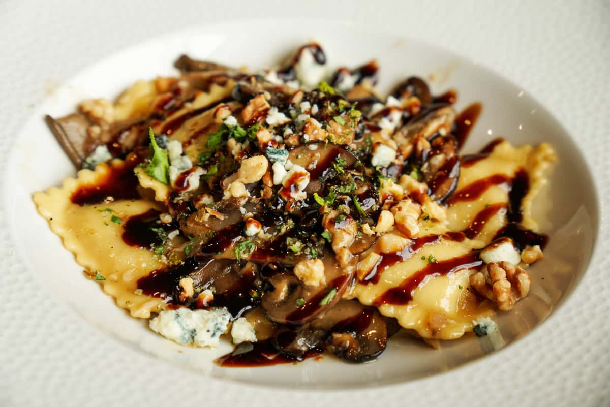 Pear and Gorgonzola Ravioli