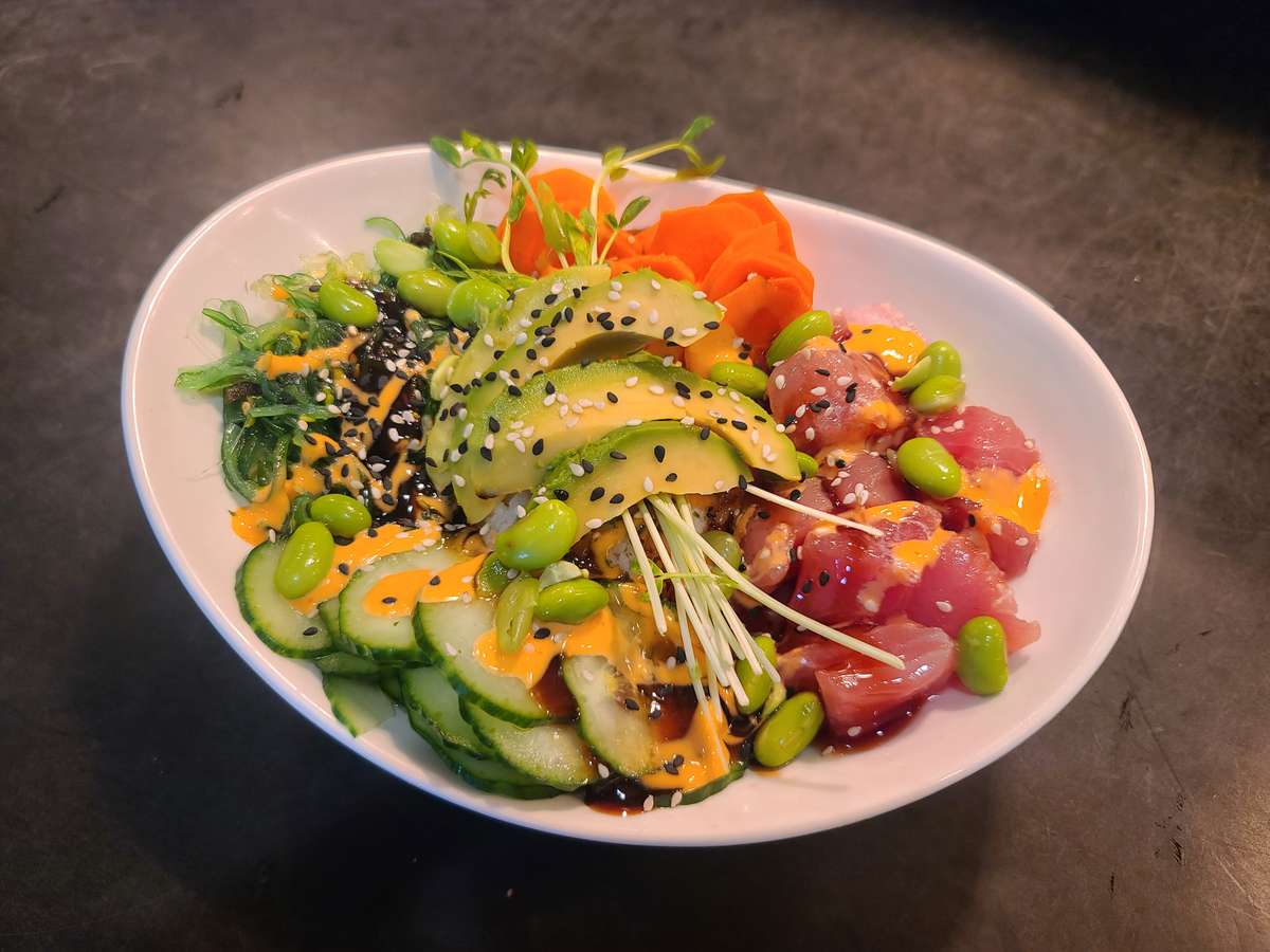Poke Rice Bowl