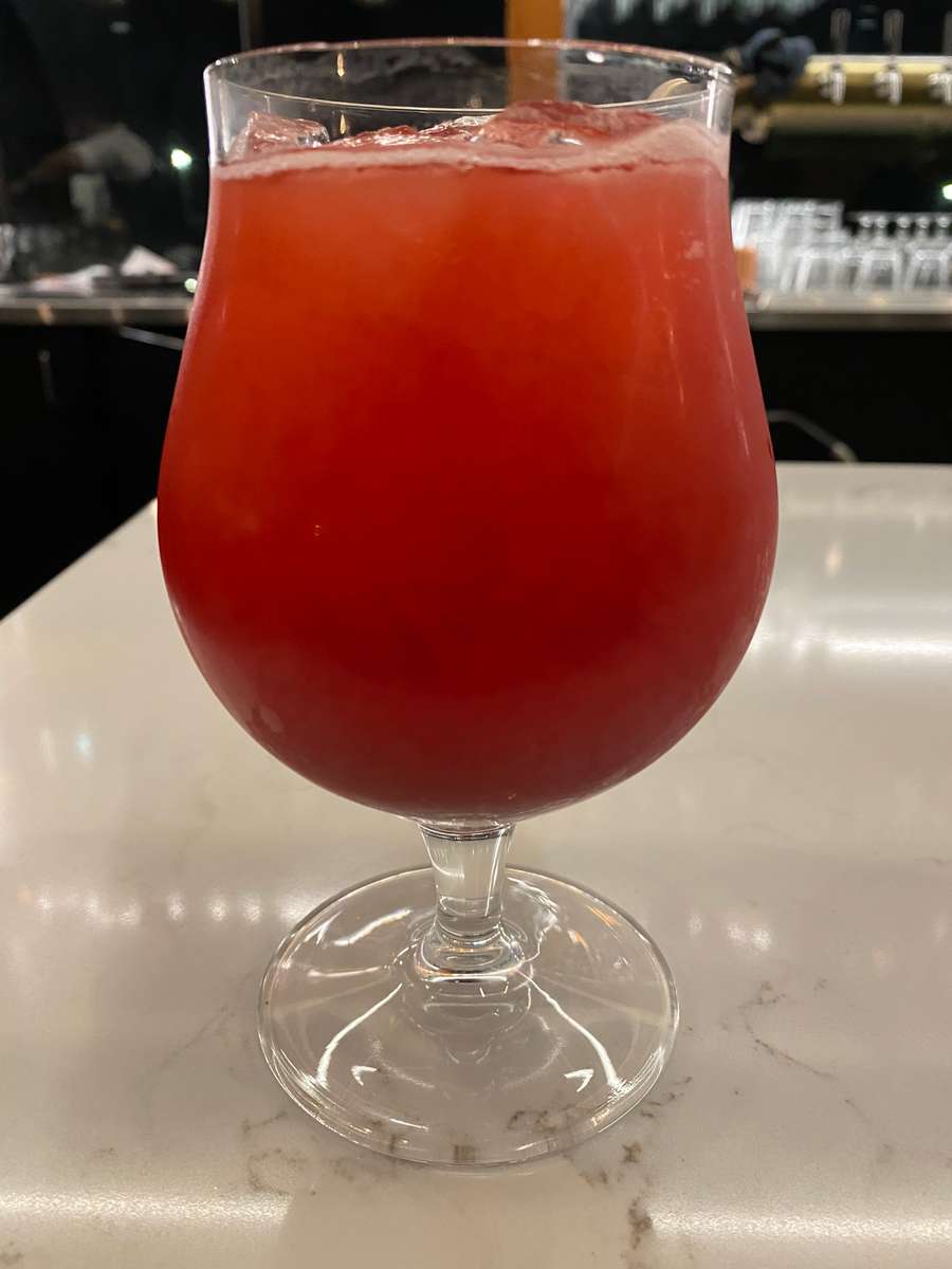 Linda's Strawberry Spritzer